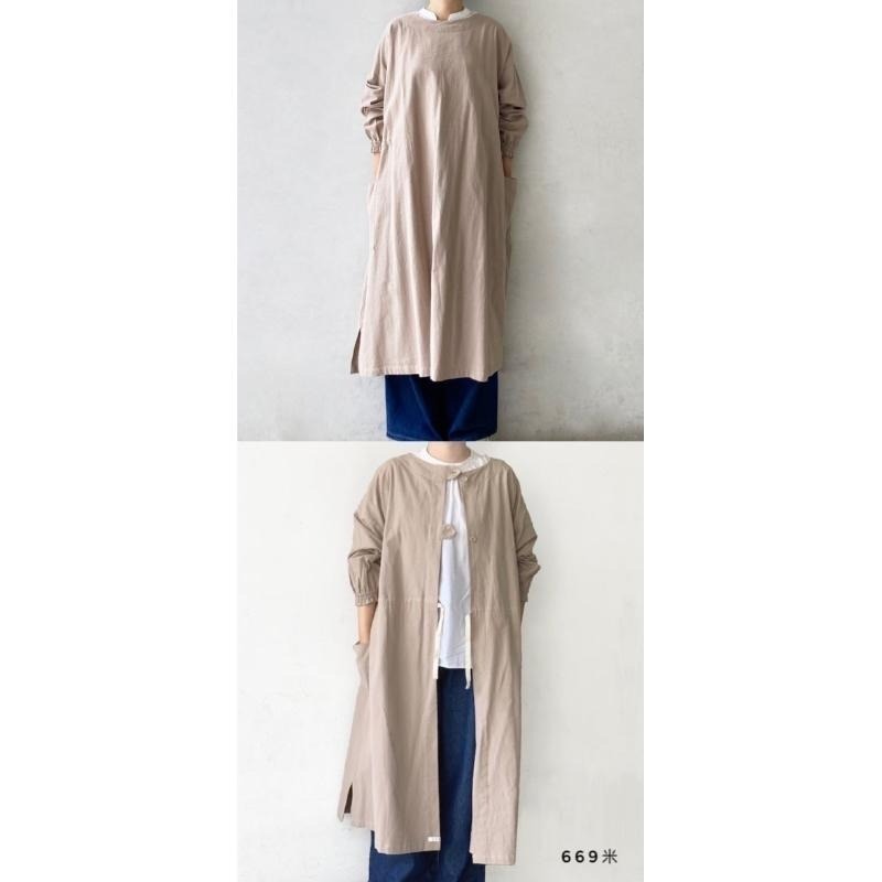 ｜隱隱選物｜【現貨】Fabori 長款 割烹着2way KAPPOGI 圍裙-細節圖8