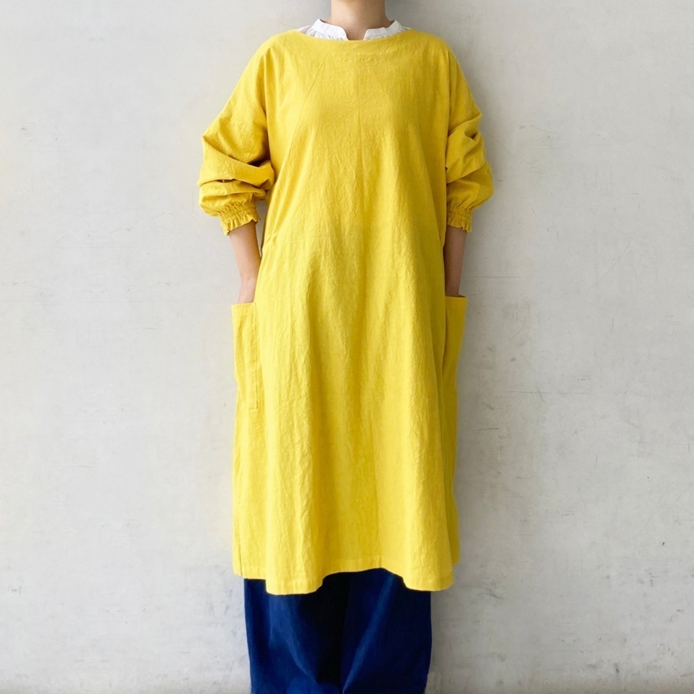 ｜隱隱選物｜【現貨】Fabori 長款 割烹着2way KAPPOGI 圍裙-規格圖9