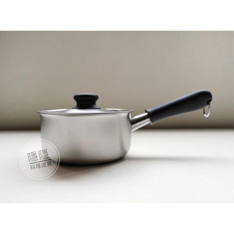 ｜隱隱選物｜【現貨】低價！搶便宜！！柳宗理 消光/霧面 不鏽鋼牛奶鍋16cm/18cm(附蓋)/單手鍋22cm-細節圖4