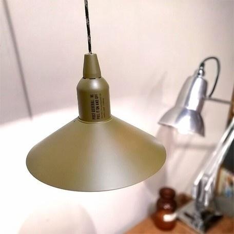 ｜隱隱選物｜=限量優惠=【現貨】POSTGENERAL 攜帶式戶外露營附罩LED掛燈(電池式) 橄欖/卡其/黑色 沙米色-細節圖4