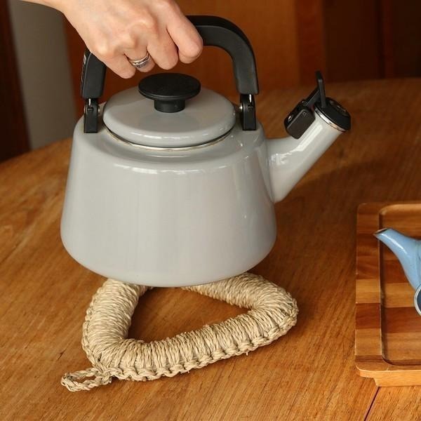 ｜隱隱選物｜【現貨】日雜 Zakka 海草三角形鍋敷 小/大-細節圖4