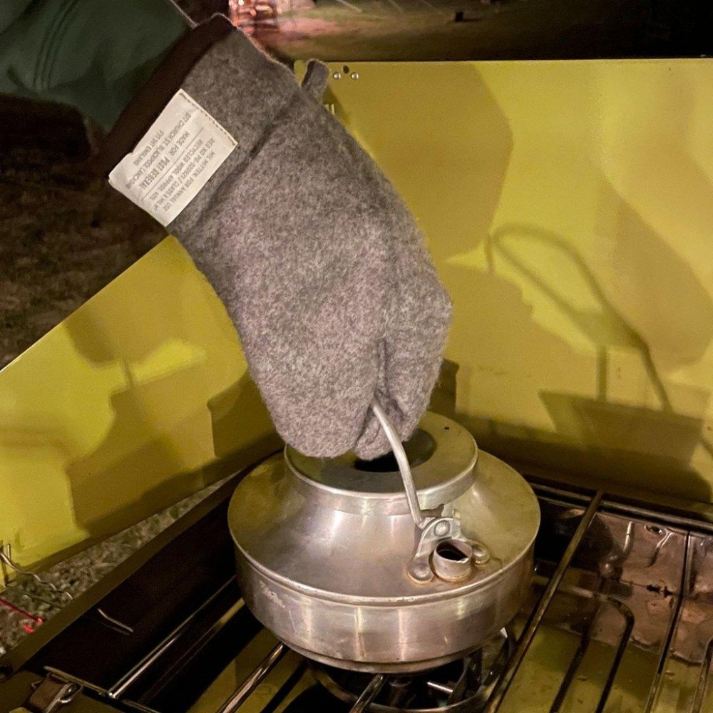 ｜隱隱選物｜【現貨】Post general 防燙隔熱手套 露營/軍式風格 綠/咖/灰 一入-細節圖8