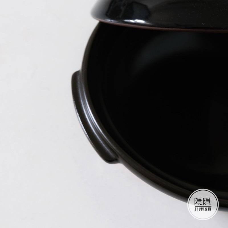 ｜隱隱選物｜【現貨】漆黒 京型6號鍋 土鍋-細節圖3
