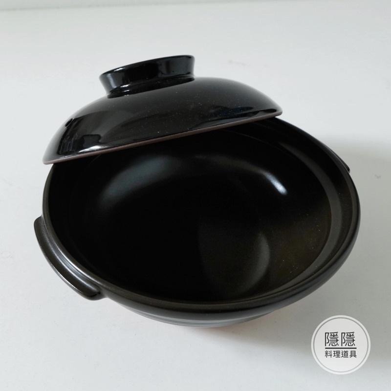 ｜隱隱選物｜【現貨】漆黒 京型6號鍋 土鍋-細節圖4