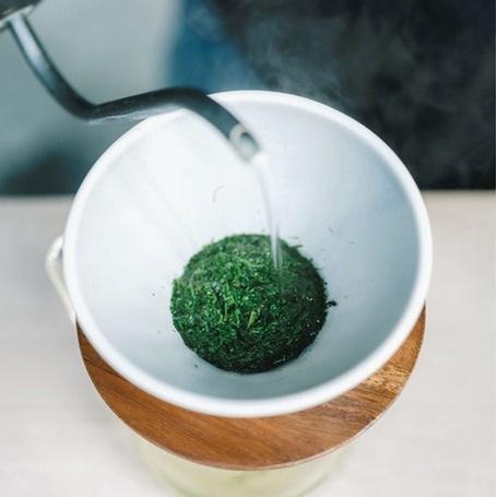 ｜隱隱選物｜【現貨】ORIGAMI 滴茶器/濾杯 啞光米色-細節圖2