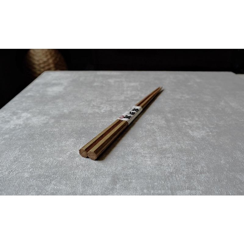 ｜隱隱選物｜【現貨】八角栗木製筷子23.5cm-細節圖2