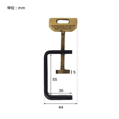 ｜隱隱選物｜【現貨】POSTGENERAL  黃銅桌邊固定夾 白 黑 沙米色-細節圖6