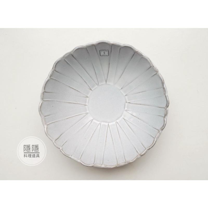｜隱隱選物｜【現貨】美濃燒 六魯 盛山白唐輪花深鉢 日製 （有盒）-細節圖5