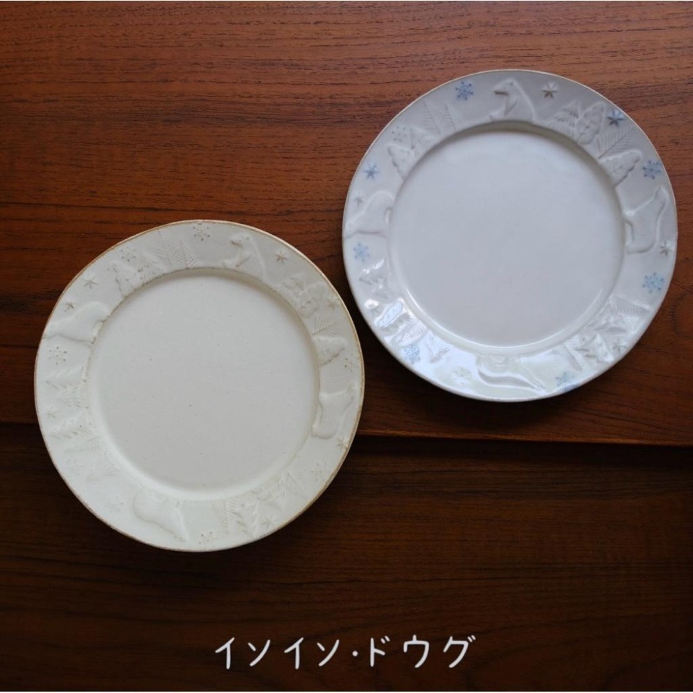 ｜隱隱選物｜【現貨】益子燒 職人-若林健吾  雪中の北極熊 器皿-細節圖5