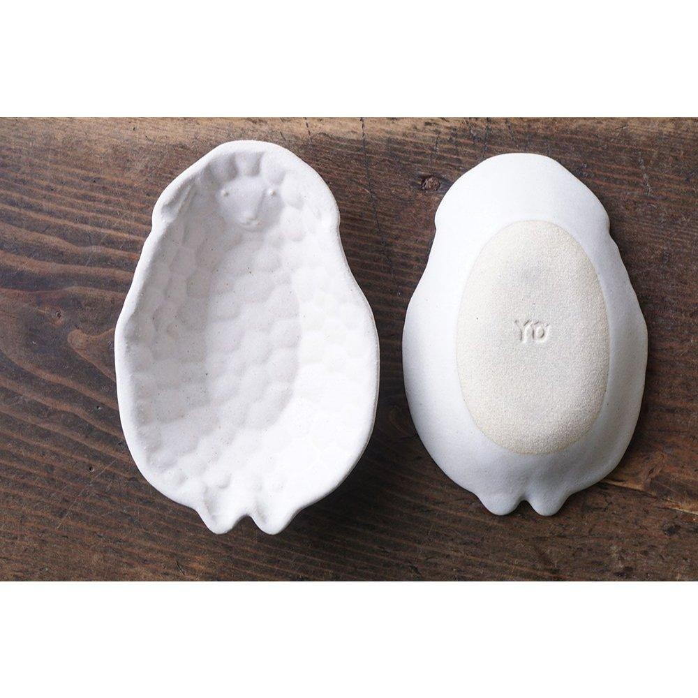 ｜隱隱選物｜【現貨】益子燒 吉澤窯/職人手作 羊咩咩小皿/小缽-細節圖3