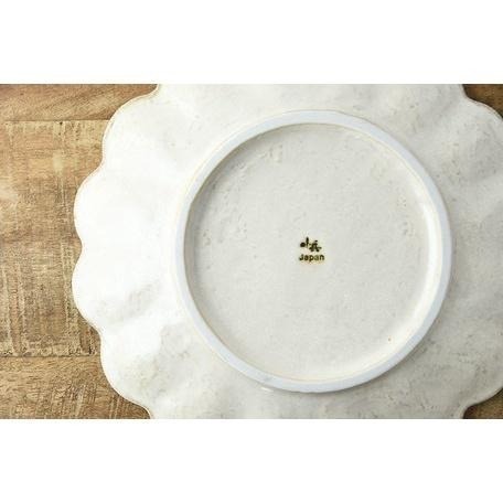 ｜隱隱選物｜【現貨】美濃燒 小兵窯 六魯 粉引花盤 24cm  日製 （有盒）-細節圖5