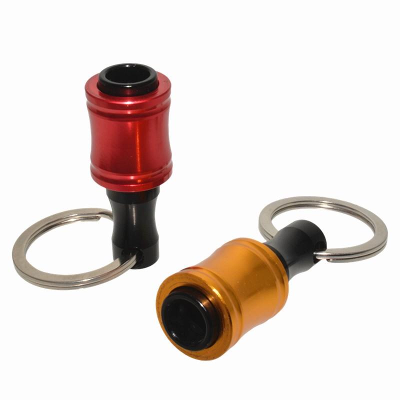 快脫接桿鑰匙圈【酪旅子】十字頭 起子頭 快脫接桿 鑰匙圈 六角柄鑽頭 收納接桿鑰匙圈【0317】-細節圖2