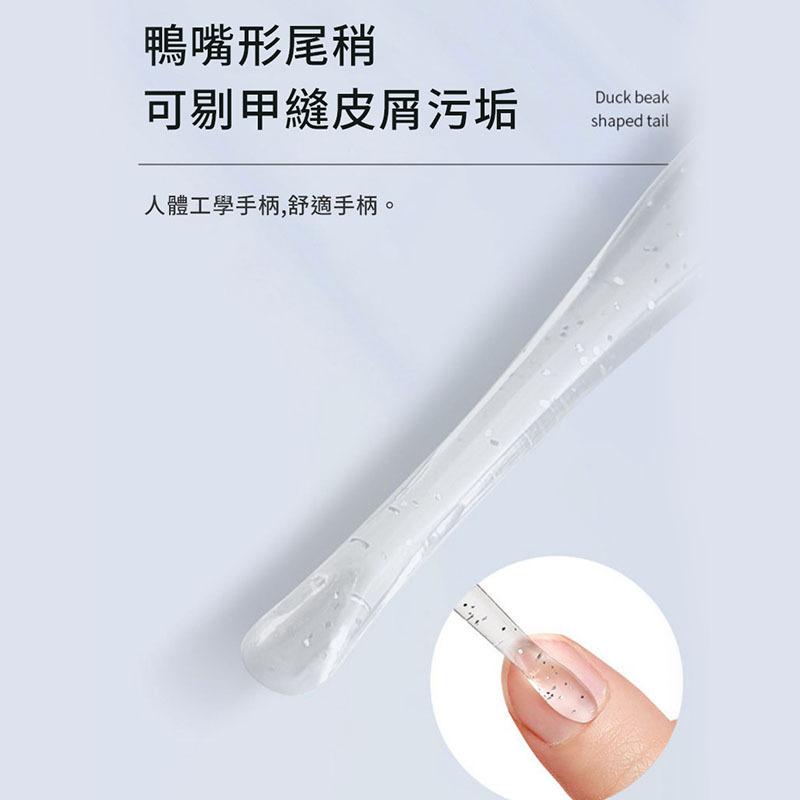 V型不鏽鋼死皮叉【酪旅子】死皮推 不鏽鋼刀頭 美甲護理工具 死皮清理 修甲推 修甲邊緣【0256】-細節圖5