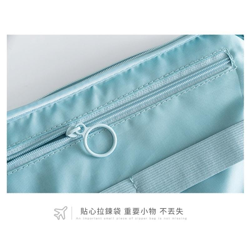 多功能3C收納包【酪旅子】充電器收納包 防潑水 充電線收納包 小物收納包 鬆緊帶卡位【0213】-細節圖3