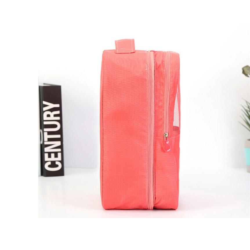 鞋子收納袋【酪旅子】 旅行袋 二代升級大容量 防水 鞋類收納袋 雙層 鞋子收納包 化妝包 衣物包 旅行包【0013】-細節圖6