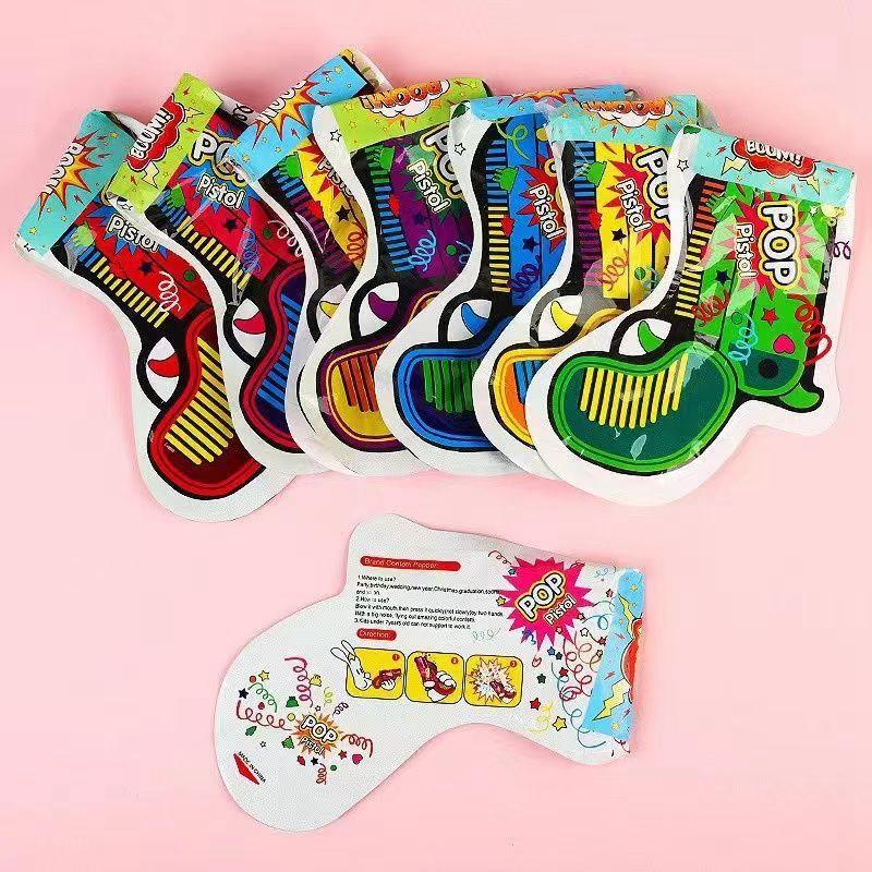 自動充氣禮花槍【酪旅子】充氣禮花槍 派對用具  禮炮槍 生日充氣噴花槍 婚禮禮炮槍 慶生 氣氛道具【0271】-細節圖5