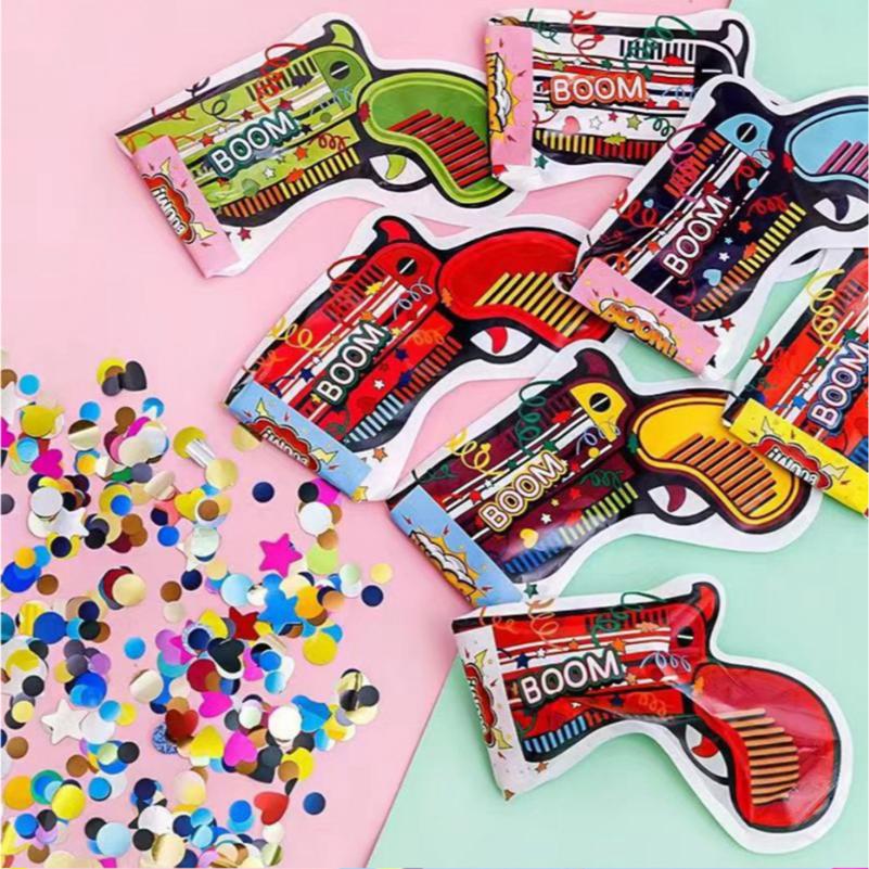 自動充氣禮花槍【酪旅子】充氣禮花槍 派對用具  禮炮槍 生日充氣噴花槍 婚禮禮炮槍 慶生 氣氛道具【0271】-細節圖7