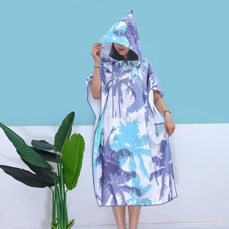 海灘毛巾衣【酪旅子】成人款 連帽浴巾 浴巾斗篷 浴巾衣 浴衣 披風 沙灘衣 游泳浴巾 海灘斗篷【0046】-細節圖5