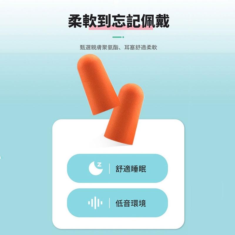 隔音耳塞【酪旅子】盒裝 入耳式耳塞 防噪音 入耳式耳塞  睡眠耳塞 靜音耳塞 降噪 靜音 工作學習海棉【0017】-細節圖2