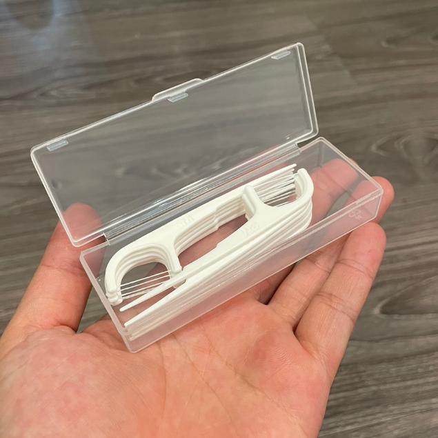 牙線隨身盒【酪旅子】自訂款 可裝3M牙線約12支  便攜牙線盒  牙線收納盒 牙線盒 收納盒  牙線棒盒【0033】-細節圖3