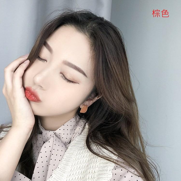 【Miss.情人節】[台灣發貨] 韓版時尚個性 滴釉幾何耳環 方形水滴氣質耳環 簡約耳墜 Q1227-細節圖7
