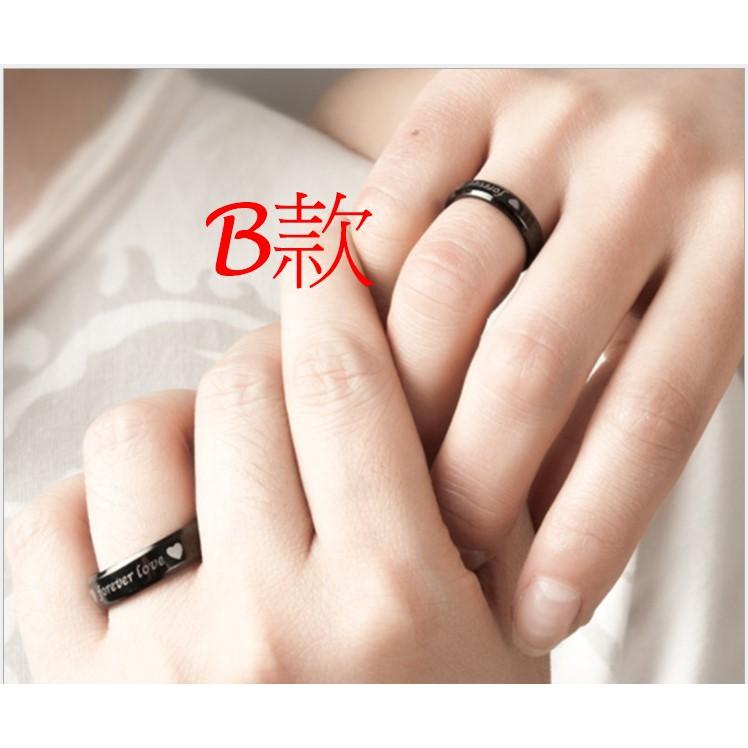 【Miss.情人節】4mm/6mm 我心裡有妳男女對戒  鈦鋼情侶戒指 永恆的愛對戒 男女對戒 024-細節圖6