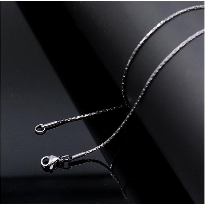 【Miss.情人節】台灣出貨 韓版316鈦鋼項鍊 鈦鋼男女款項鏈 鈦鋼男女款項鏈 男項鍊 女項鍊 不鏽鋼項鏈 鈦鋼項鏈-細節圖2