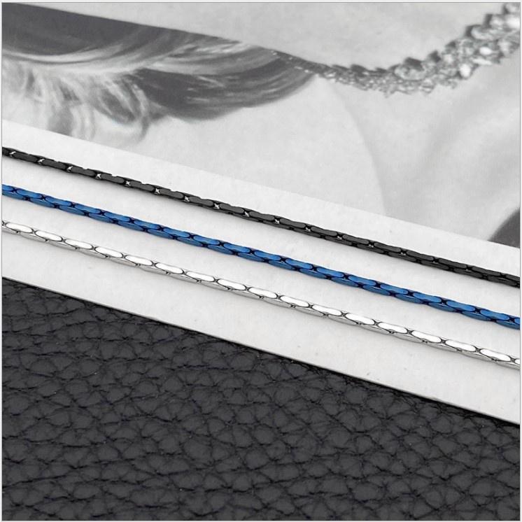 【Miss.情人節】台灣出貨 韓版316鈦鋼項鍊 鈦鋼男女款項鏈 鈦鋼男女款項鏈 男項鍊 女項鍊 不鏽鋼項鏈 鈦鋼項鏈-細節圖3