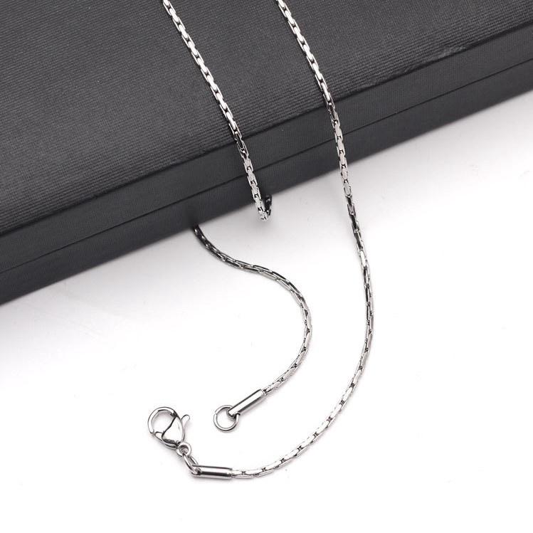 【Miss.情人節】台灣出貨 韓版316鈦鋼項鍊 鈦鋼男女款項鏈 鈦鋼男女款項鏈 男項鍊 女項鍊 不鏽鋼項鏈 鈦鋼項鏈-細節圖5