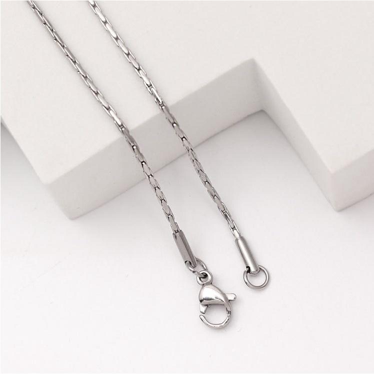 【Miss.情人節】台灣出貨 韓版316鈦鋼項鍊 鈦鋼男女款項鏈 鈦鋼男女款項鏈 男項鍊 女項鍊 不鏽鋼項鏈 鈦鋼項鏈-細節圖6