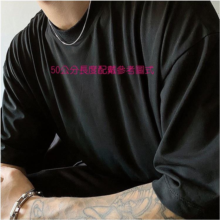 【Miss.情人節】台灣出貨 韓版316鈦鋼項鍊 鈦鋼男女款項鏈 鈦鋼男女款項鏈 男項鍊 女項鍊 不鏽鋼項鏈 鈦鋼項鏈-細節圖7