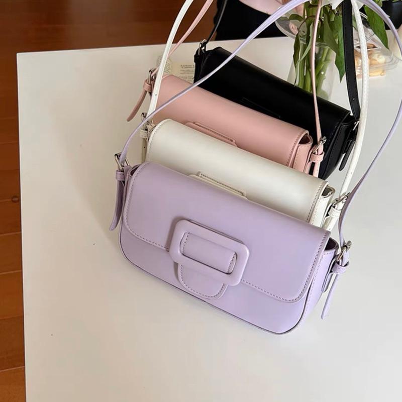 ᴴᴬᴷᵁᴺᴬᴹᴬᵀᴬᵀᴬ｜《泰清新》質感皮革復古波利單肩包/4Color-細節圖3