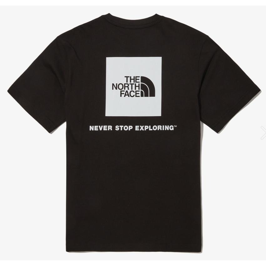 THE NORTH FACE NSE BOX LOGO 黑色 棉 短袖 短T 韓國公司貨 現貨 NT7UN56A-細節圖2