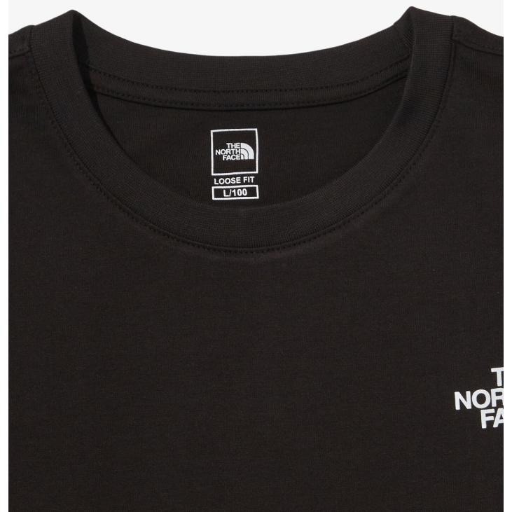 THE NORTH FACE NSE BOX LOGO 黑色 棉 短袖 短T 韓國公司貨 現貨 NT7UN56A-細節圖5