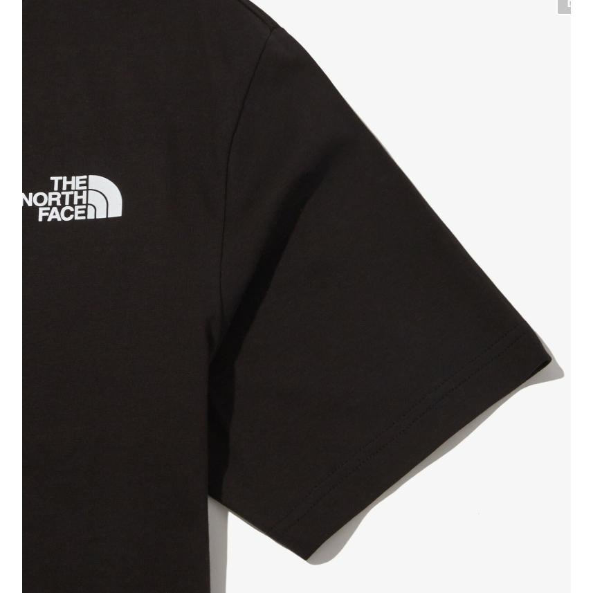 THE NORTH FACE NSE BOX LOGO 黑色 棉 短袖 短T 韓國公司貨 現貨 NT7UN56A-細節圖6