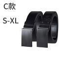 Calvin Klein CK 皮帶 雙面 兩用 牛皮 皮帶 消光黑 皮帶頭 頭可旋轉 現貨-規格圖3