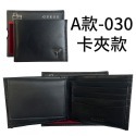 Guess  熱門款 經典logo 短夾 男生皮夾禮盒   皮面  全卡層 可放照片-規格圖1