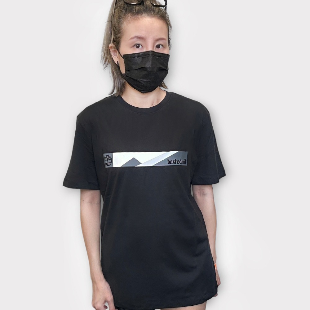 Timberland 基本經典 大樹 logo 短T 大Logo 夏季 休閒上衣 情侶款-細節圖3