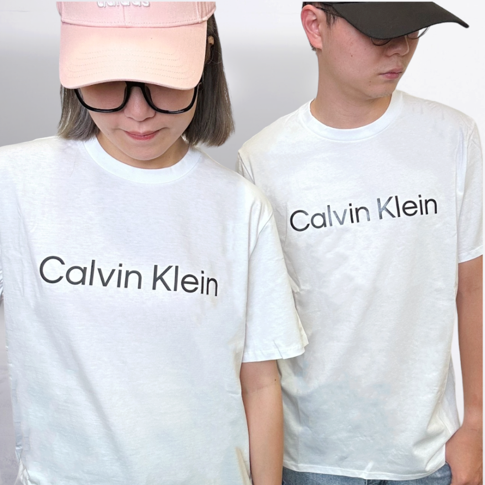 Calvin Klein 凱文克萊 CK 經典款 中LOGO 印膠 短袖 T-細節圖4