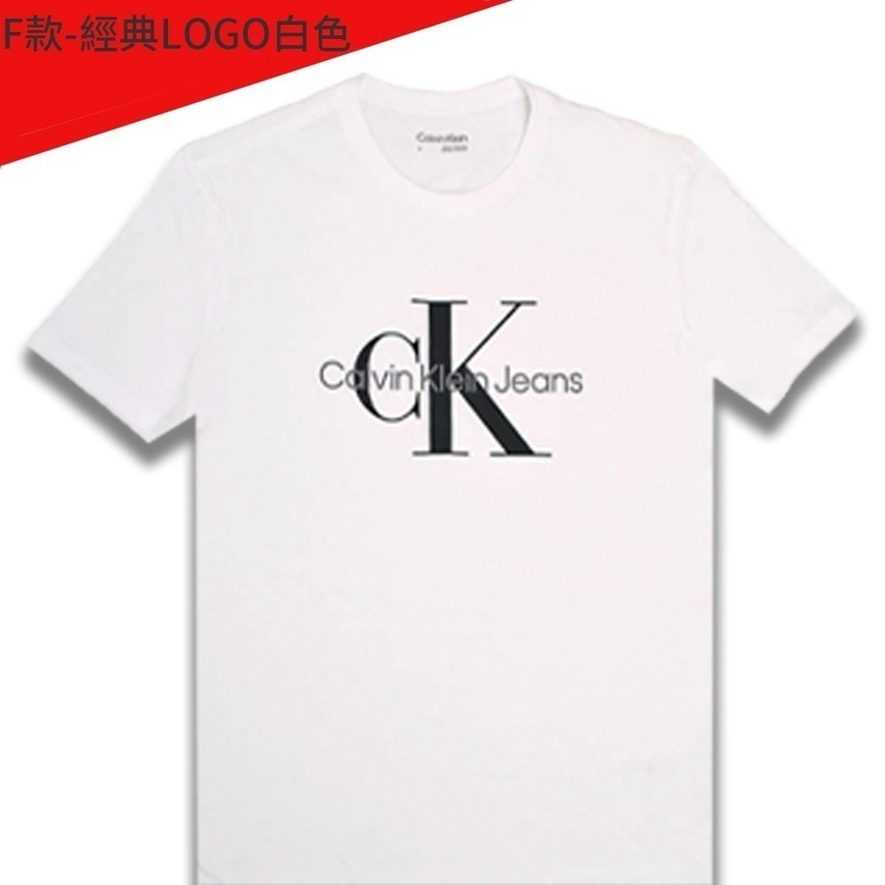 Calvin Klein 凱文克萊 CK 經典款 中LOGO 印膠 短袖 T-細節圖11