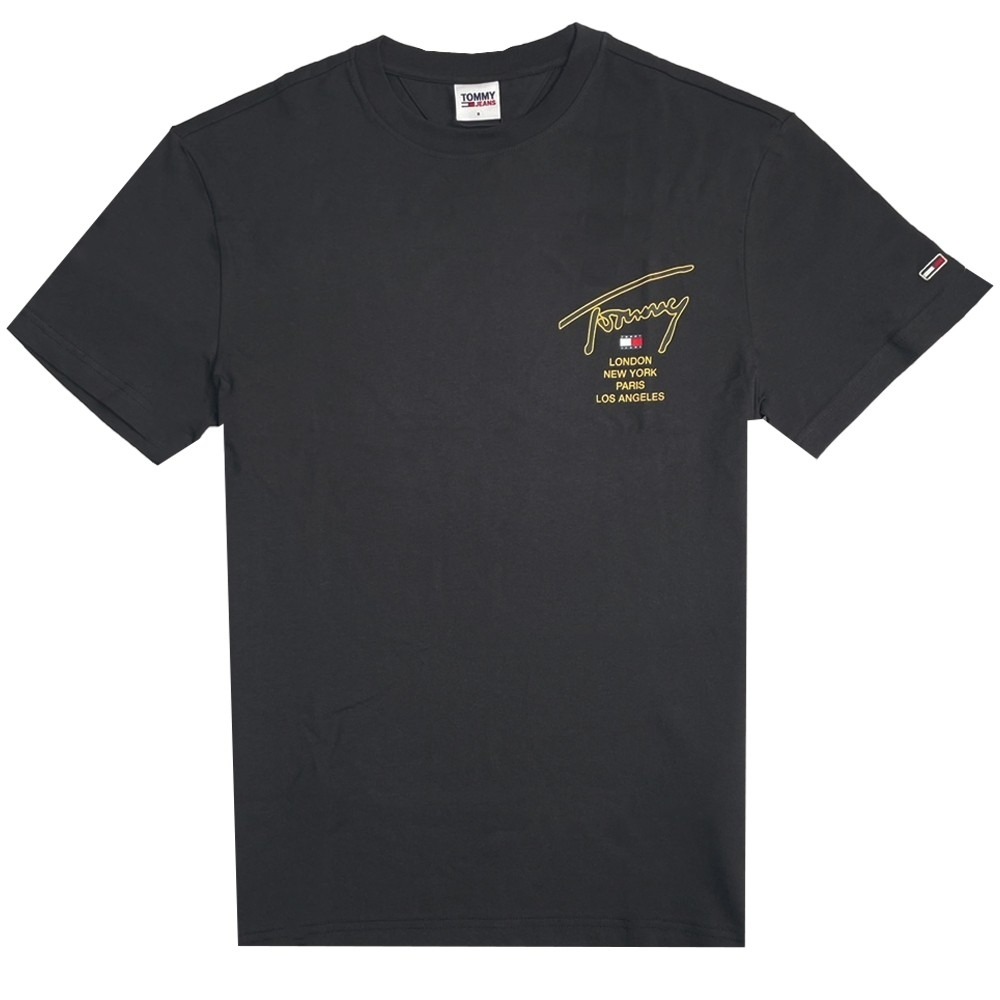 Tommy Hilfiger 湯米 金字 背後大LOGO 城市標語-細節圖4