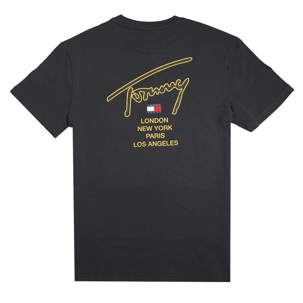 Tommy Hilfiger 湯米 金字 背後大LOGO 城市標語-細節圖5