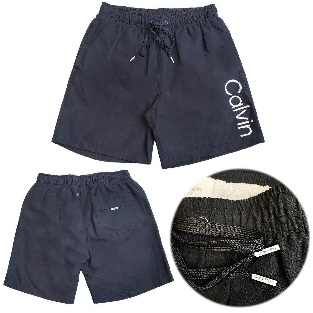 Calvin Klein 凱文克萊 CK 短褲 海灘褲 彩色LOGO 小LOGO 多款式-細節圖6