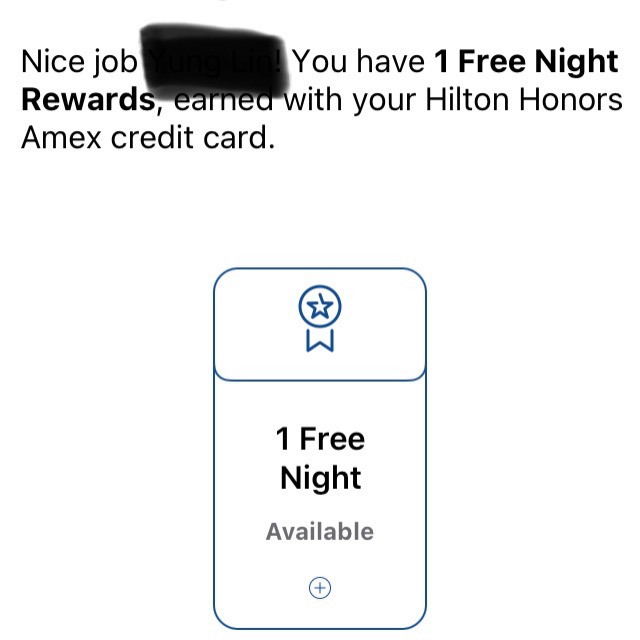 希爾頓Hilton Honors 點數和免房券-細節圖2