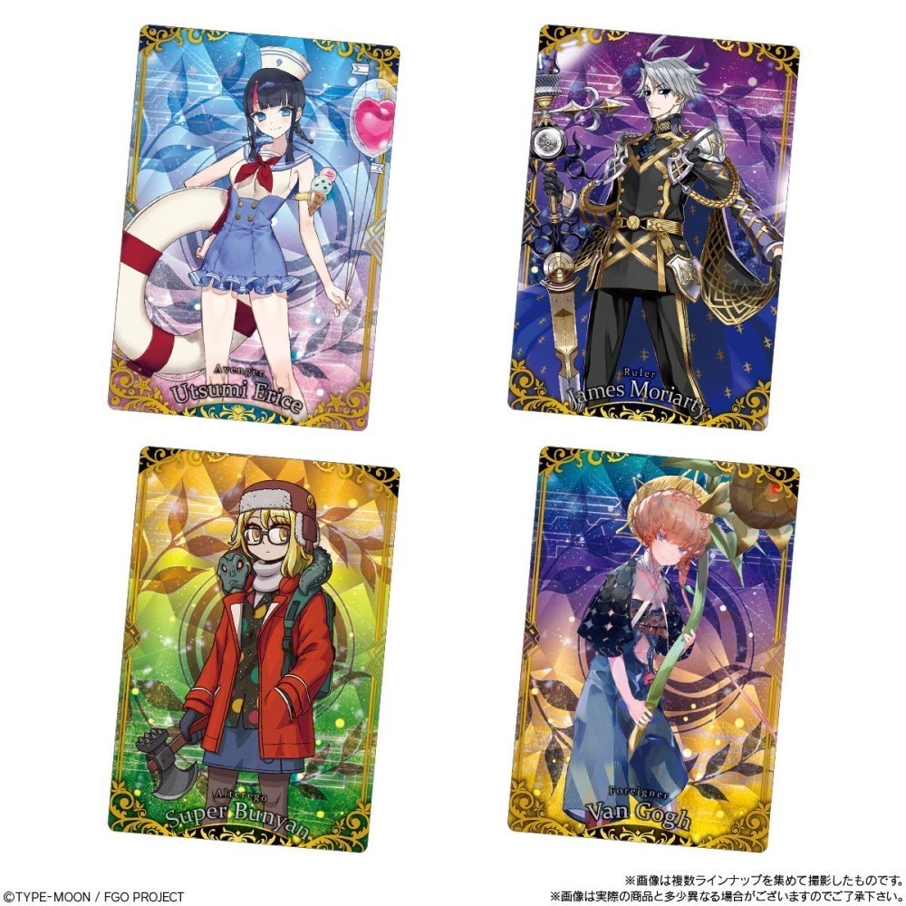 《好動漫》萬代 威化餅 Fate/Grand Order 收藏卡 第12彈 金屬質感卡 N.01~SSR.30(全種類)-細節圖5