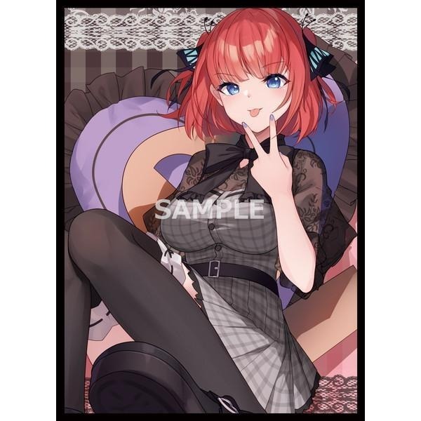 《好動漫》《多樣》現貨 日版 COMIC 混沌の女神様 五等分的花嫁 動漫卡套 中野二乃 1包60張-細節圖2