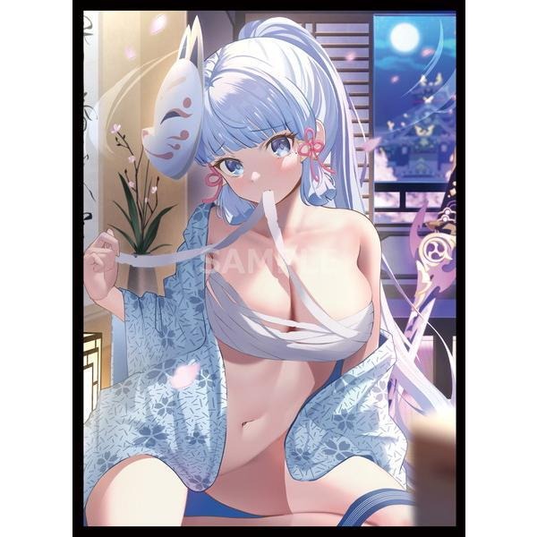 《好動漫》《多樣》現貨 日版 COMIC 混沌の女神様 原神 動漫卡套 神里綾華 1包60張-細節圖2