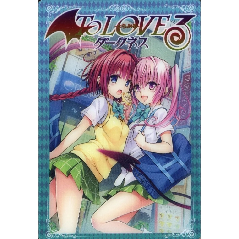 《好動漫》萬代 威化餅 出包王女 ToLOVE 收藏卡 第1彈 金屬質感卡 N.01~SR.32(全種類)-規格圖1