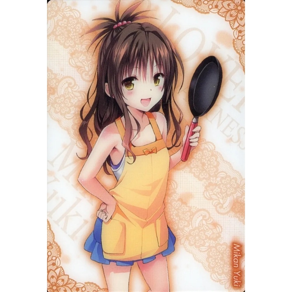 《好動漫》萬代 威化餅 出包王女 ToLOVE 收藏卡 第1彈 金屬質感卡 N.01~SR.32(全種類)-規格圖1
