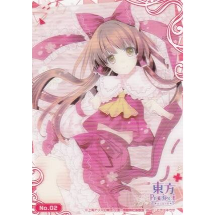 《好動漫》武士道 東方Project 東方妖妖夢 第1彈 收集卡 收藏卡 透明卡 No.01~No.28(全種類)-規格圖1